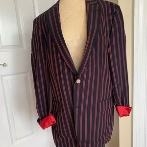 Pinstripe Blazer